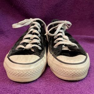 Converse All Star Crushed Velvet Sneakers